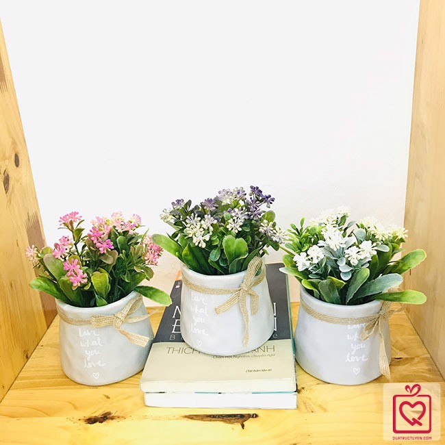 Tabletop minimalism style Milan decorative flower pots