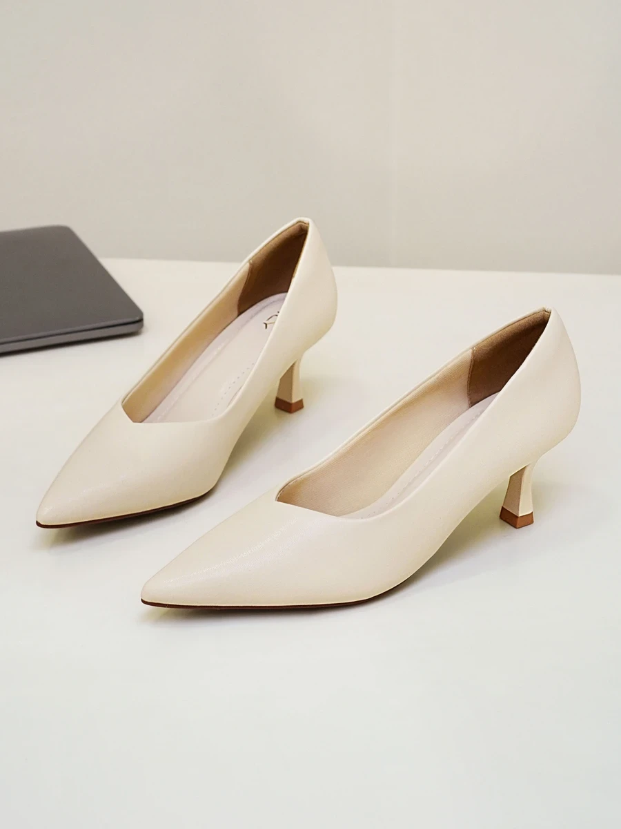 DILY High Heels with Pointed Toe Design, 5.5cm High Pointed Heels DL0586