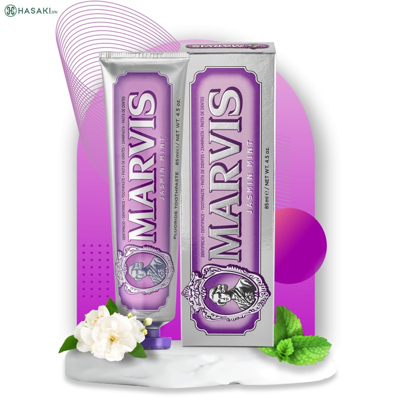 Marvis Purple Jasmine Extract Toothpaste 85ml Jasmin Mint Toothpaste