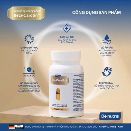 Beta-Carotin+ 60V Sunscreen Tablets