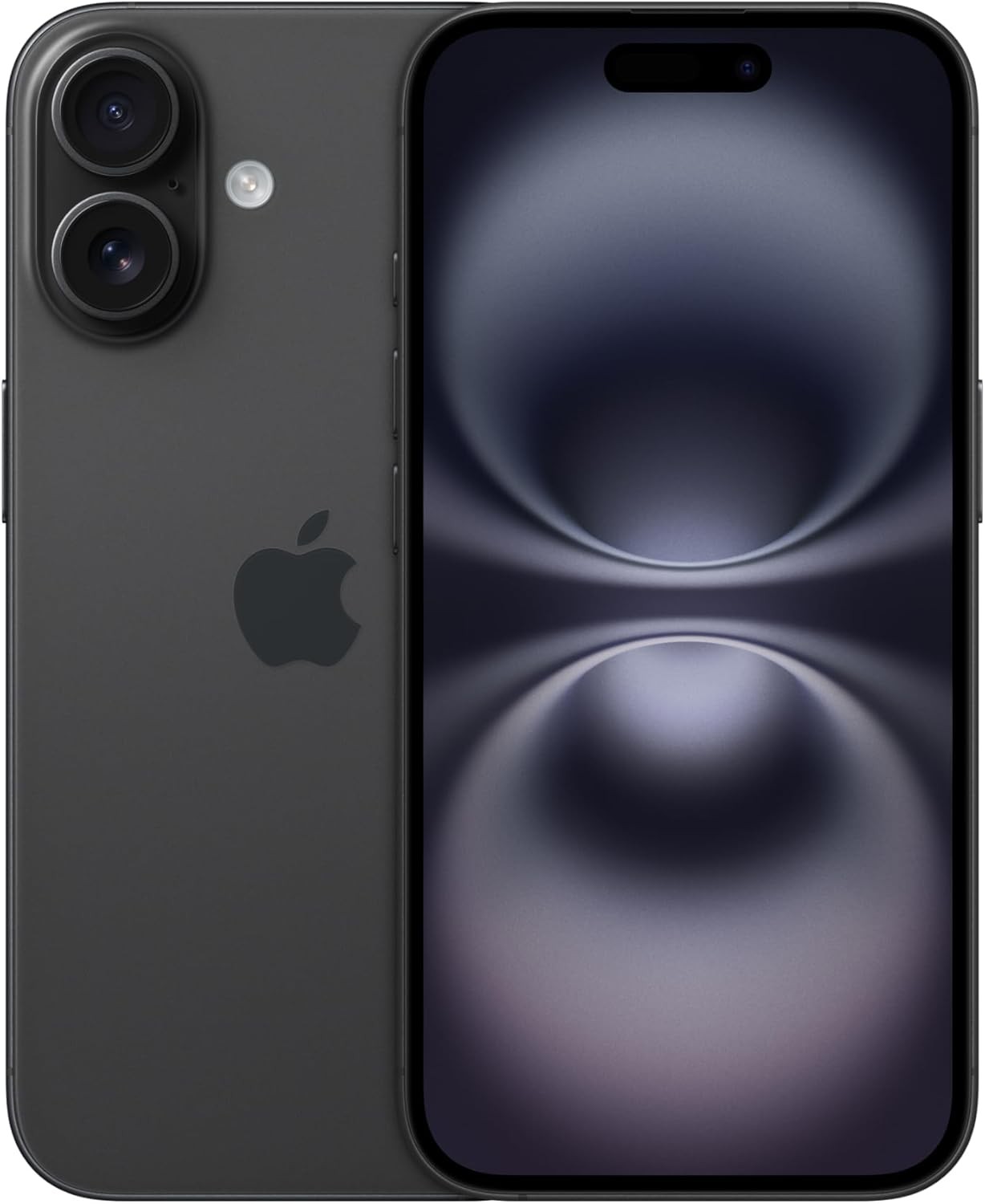 Apple iPhone 16 128 GB: 5G Mobile phone with Apple Intelligence, Camera Control, A18 Chip and a Big Boost in Battery Life. Works with AirPods; Black