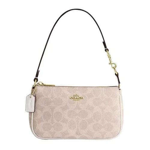 Coach Nolita 19 In Signature Canvas Shoulder Bag CW426 Sand Yellow