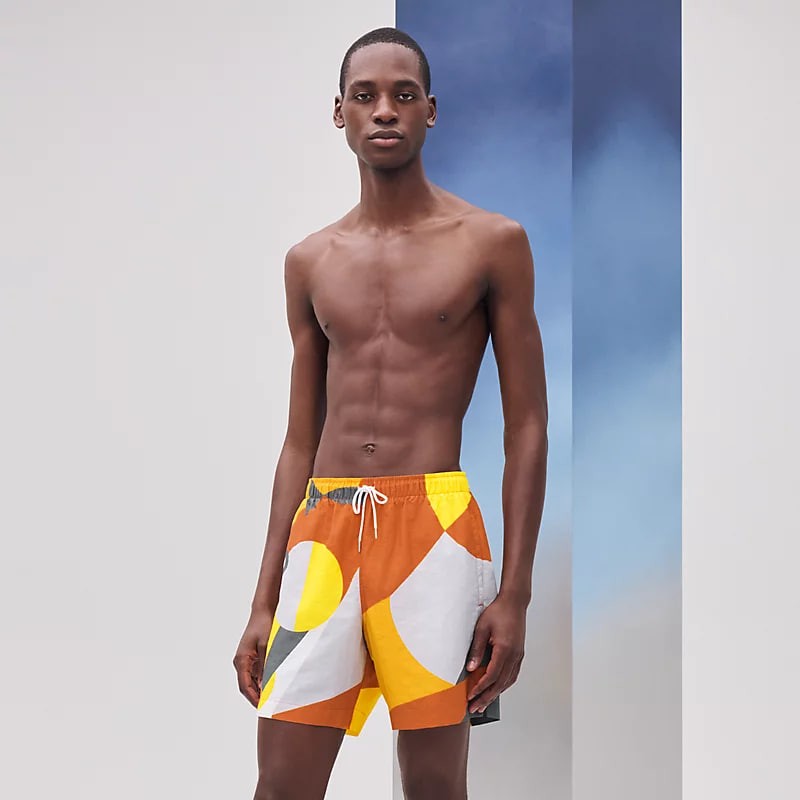 "Le Theoreme d'Equithagore" swim trunks
