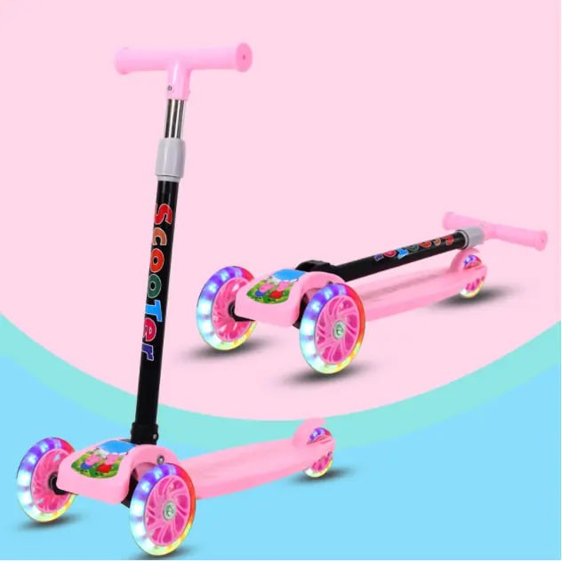 Folding Child Tricycle Widen Kids' Pedal Cars Scooter for Kids Scooter Foldable Scooter Children