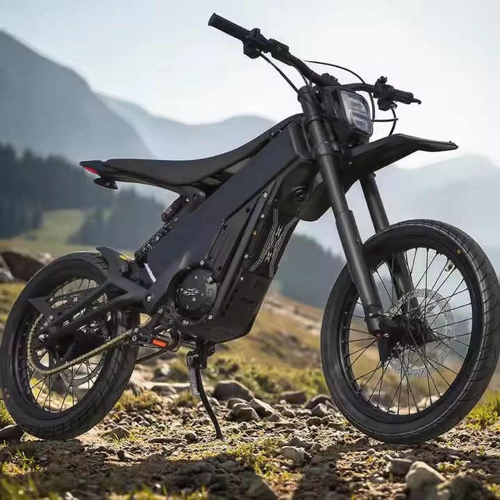 2025 Black Talaria X3 Motorcycle Electric Off-road 60V 40Ah Bike Mountain Talaria XXX 5000W