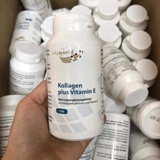 Kollagen Tablets Combined with Vitamin E 2 in 1