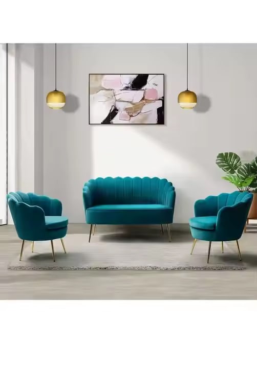 Modern Hotel Home Furniture Balcony Reclining Fabric Recliner Velvet Lounge Sofa Chair Outdoor Bedroom Villa Leisure Living Room