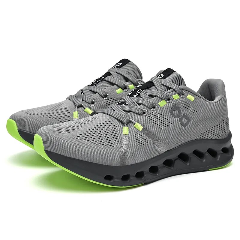 Men's Sporty Low-Top Lace-Up Athletic Shoes Air Mesh Lightweight Comfortable and Slip Resistant for Spring and Winter Season