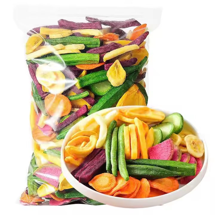 Wholesale Premium Quality Healthy Snacks Packaged in Bag-Sweet Tasted Dried Fruits and Vegetables Mix Flavor Processed