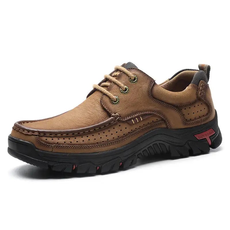 Italian Handmade Comfortable Office Men Genuine Leather Dress Shoes Casual Shoes Lace up