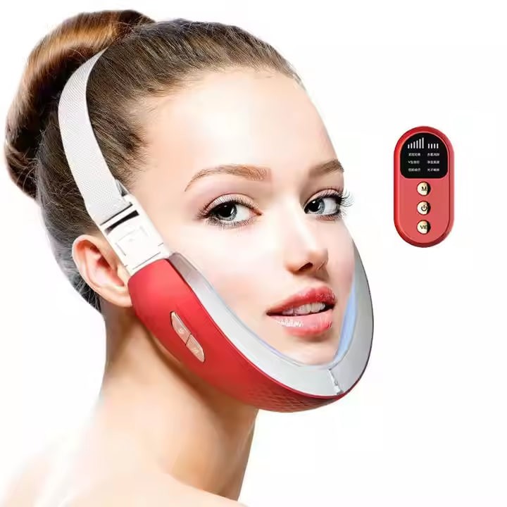 NOVE Portable V Line Facial Slimming Strap Double Chin Reducer Skin Care Chin Lifting Face Slimming Massager