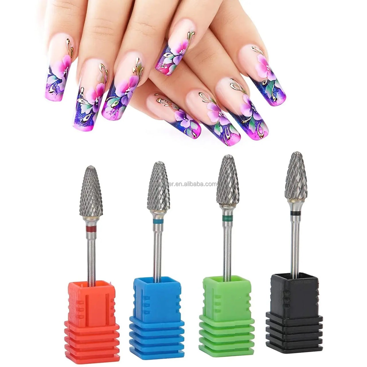 Weller Professional Tungsten Steel Nail Polish Head Pretreatment Polishers Dead Skin Removal Kit Nail Drill Tool