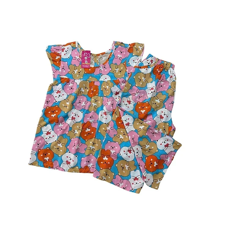 Women's Home Wear Silk/Linen/Thigh Tole - Fairy Sleeve Women's Nightwear Summer Wear, Cute Colors