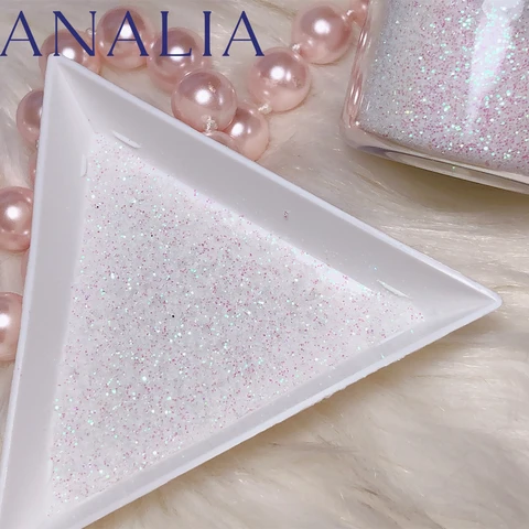White Nail Glitter Sprinkles