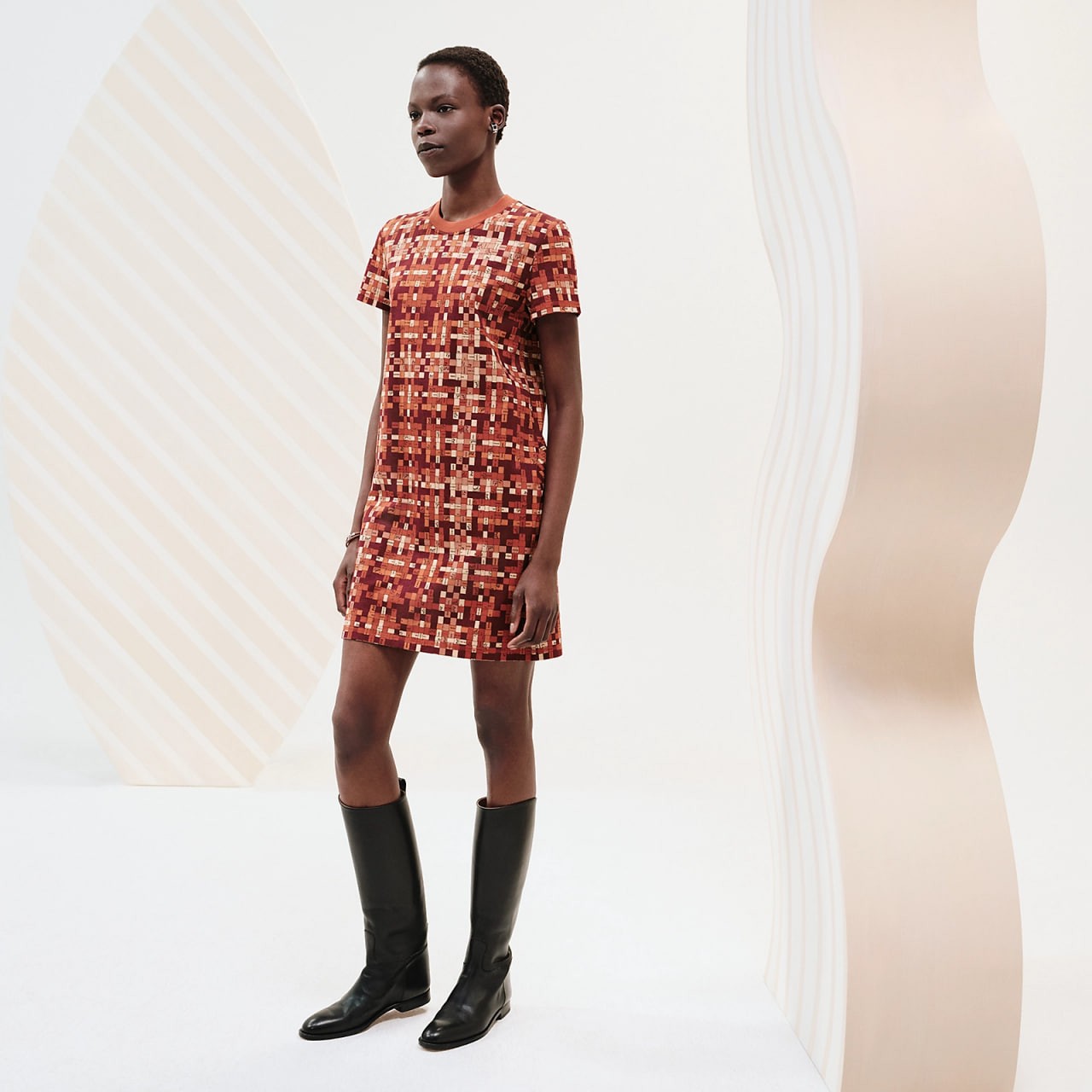 "Bolduc au Carre" straight dress