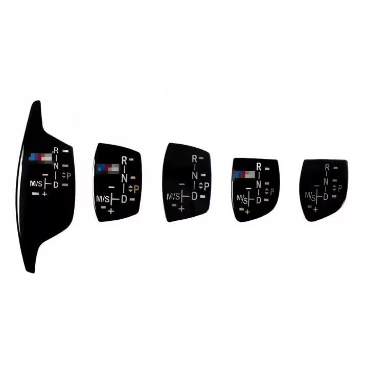 Auto Car Shift Knob Panel Gear Button Cover Emblem M Sticker Gear Shift Knob for BMW X3 X5 X6 F01 F10 F11 F30 F35 F15 F16 F18