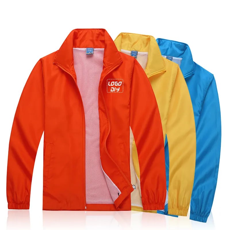 2024 Men Cheap Fashion Jacket Waterproof Light Weight Jacket Windbreaker Custom Men Jackets Men's Clothing