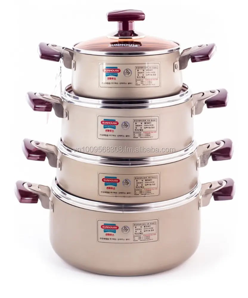 Hot Deal Cheap Price Anodized Cookware Set Best Selling Kitchen Items Cooking Ware Pots Set