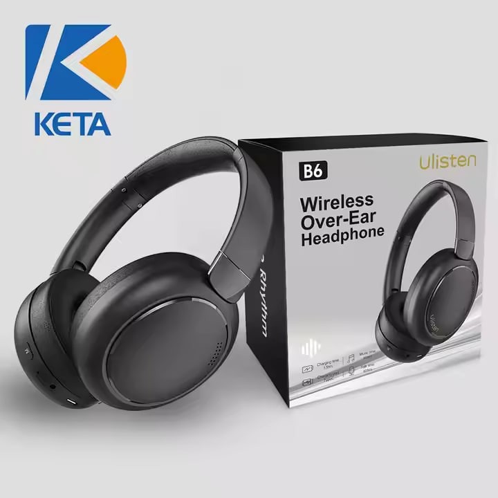 Ulisten B6 Premium Wireless Headband Headset Foldable Sports bluetooth Headphone for Mobile Phone