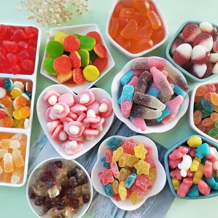 Wholesale Halal Flavor Sweet and Candy Confectionery Candy Snacks Sour Gummy Candy No reviews yet 21219 sold #11