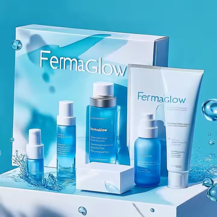 Biological Fermented Skincare,korean Herbal Vitamin c Hyaluronic Acid Retinol Anti Age Wrinkle Whitening Skin Care Set for Woman