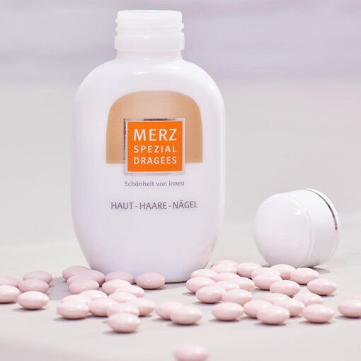 Merz Spezial Dragees Hair Growth Tablets Box of 120 Tablets