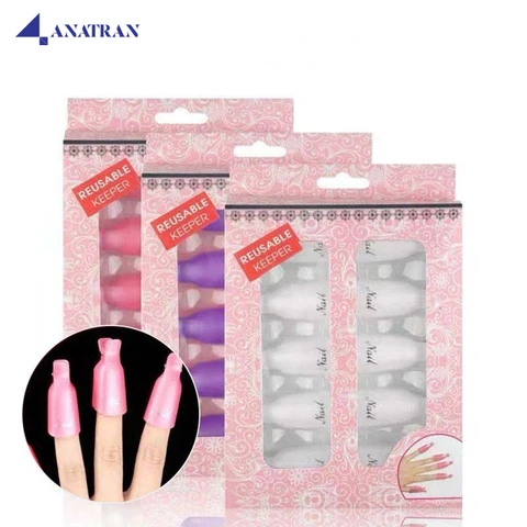 Gel Remover Nail Curler Clip