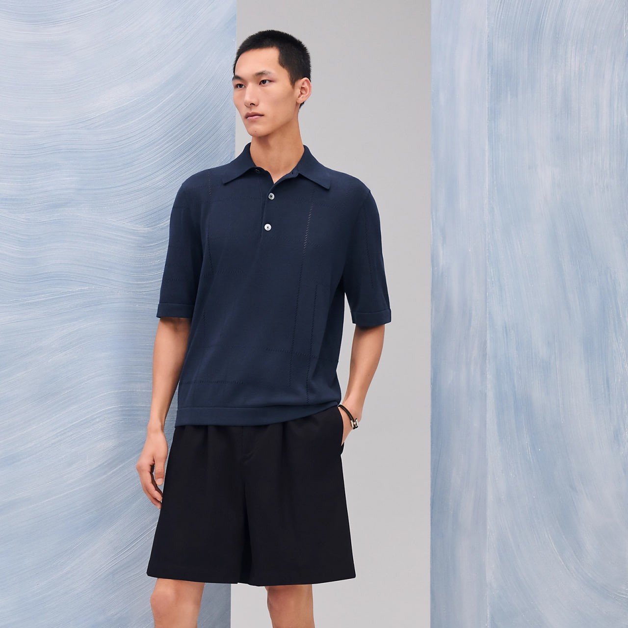 "Jeu de points sellier" polo shirt