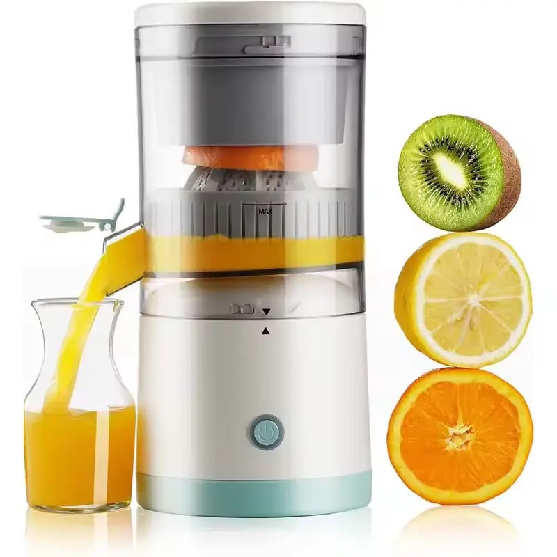 New Electric Citrus Small Juicer Machines Rechargeable Portable Juicer with USB Cleaning Brush for Fruit Orange Lemon Grapefruit