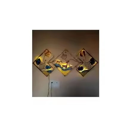 Round Decor Mirrors Furniture Living Room Gold Metal Hanging Wall Art Mirror With Framed Modern Luxury Decorative Mirror