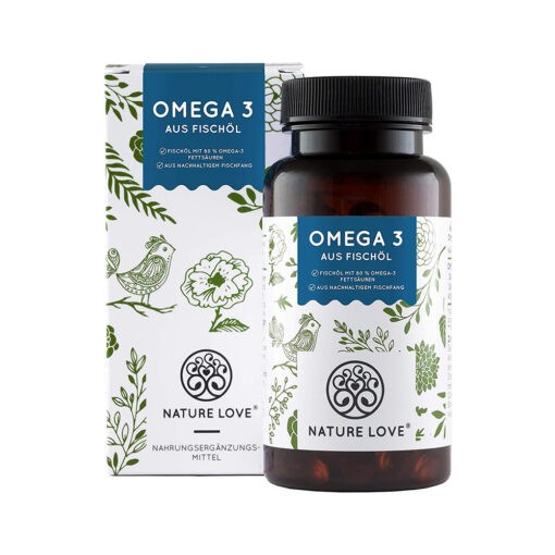 Nature Love Omega 3 Aus Fischol Fish Oil 40225 120 capsules