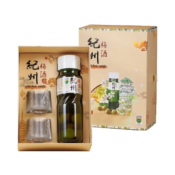 Umeshu Nakano Miiri Japanese Dream Wine Gift Box with Fruit 720ml