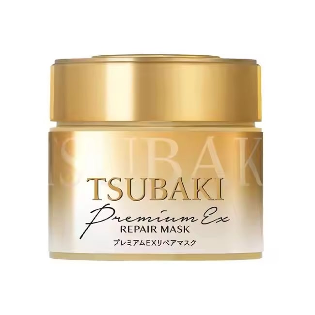 Japan TSUBAKI Premium Repair Hair Cream 180g Camellia Oil Smooth and Shiny Salon-quality Best Selling Products 2024 Wholesale
