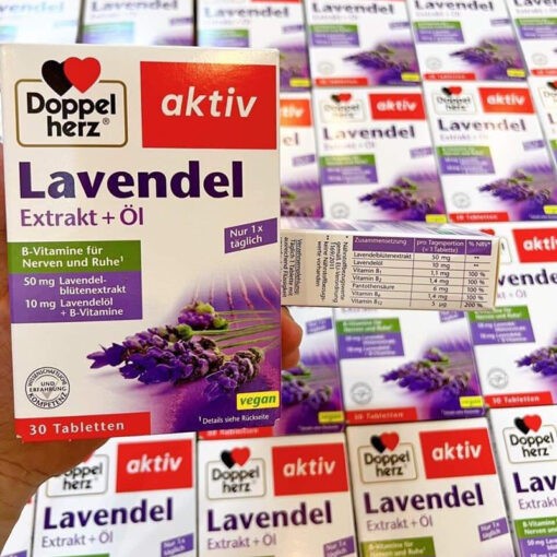 Lavendel 30 tablets box