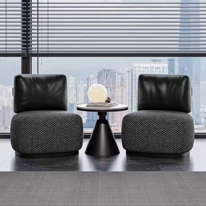 Italian Style Very Simple People Sofa Chair Balcony Hotel Nordic Designer Homestay Discuss Leisure Single Chair