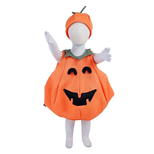 U & YABY Pumpkin Shirt (Orange, L50xW61cm)