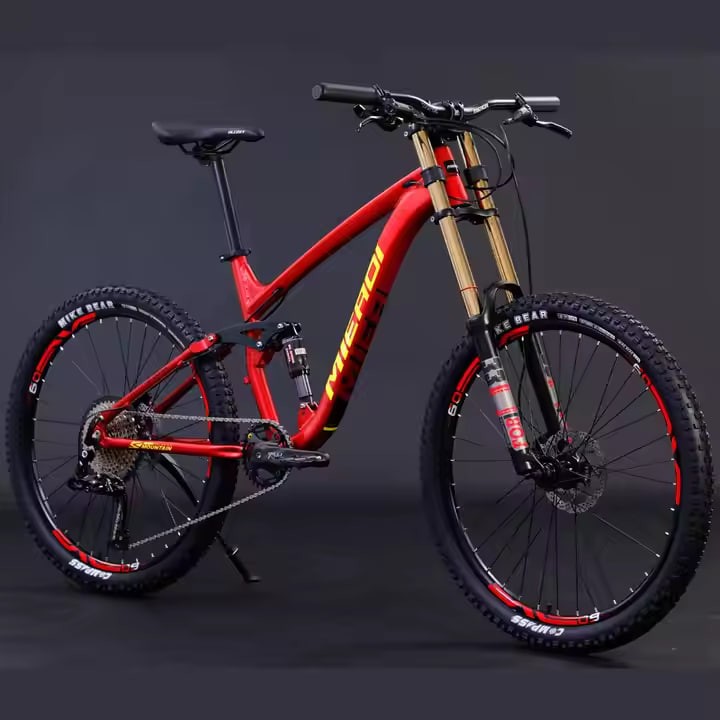 Factory Wholesale 26'' 27.5'' 29'' Inch Alloy Frame Full Suspension 33 Speed Mountain Bike Bicycle