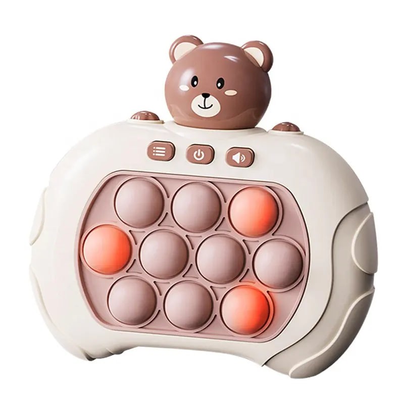 New Upgraded 999+ Level Children Whack-a-mole Toys Handheld Puzzle Memory Light up Electronic Quick Push Game Fidget Toy