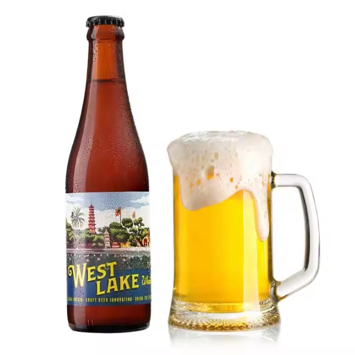 Beer Craft Wheat West Lake High Quality Drink Directly Wholesale Handcrafted From Vietnam Manufacturer