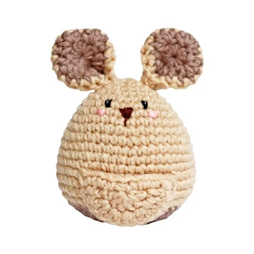 Bobicraft woolen animal toy - Kangaroo Karo rattle