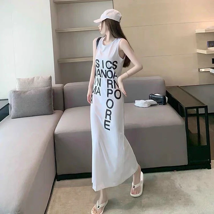 Sundresses - armpit sundresses for summer wear with PORE printed in two basic colors