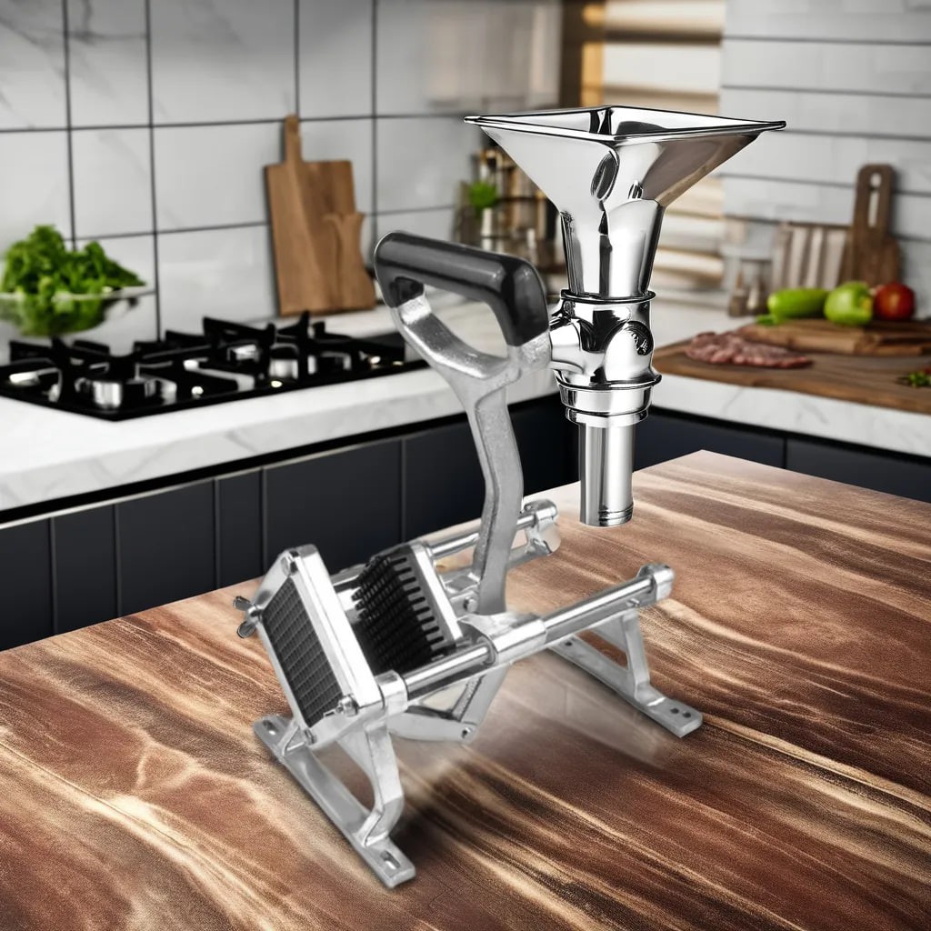 Commercial Kitchen Accessories Stainless Steel Manual Vegetable Tools Food Grade French Fries Potato Cutter