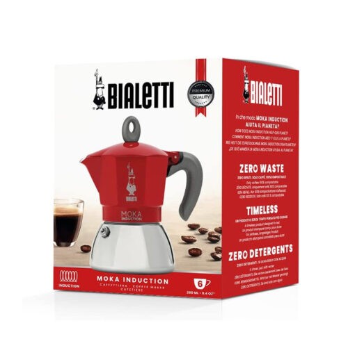 Bialetti Moka Expesso coffee kettle – brews 6 cups / 1 time