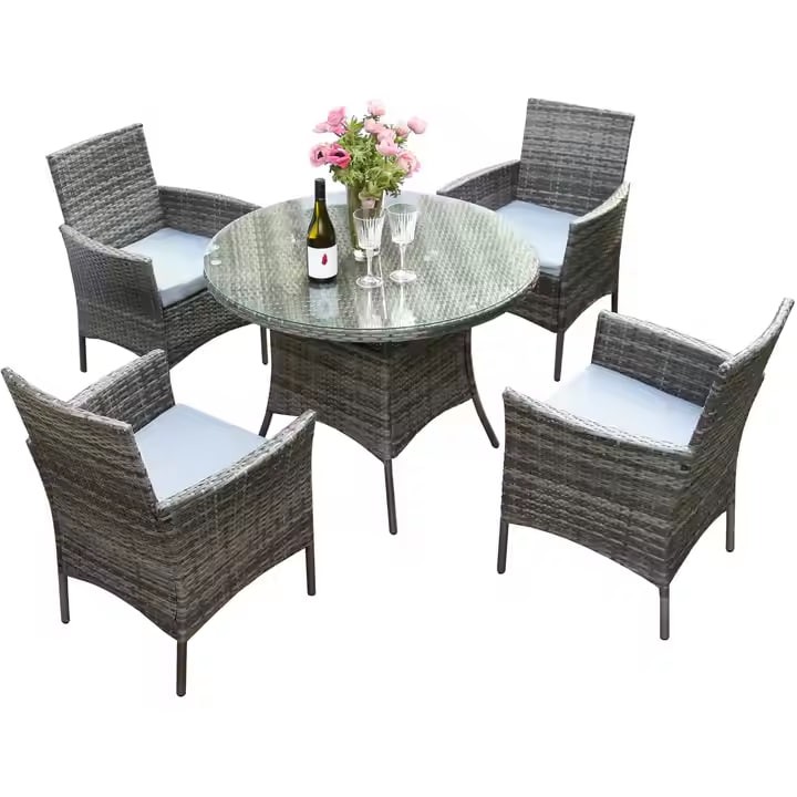 Top Products - Waterproof Modern Outdoor Wicker Bistro Set - Rattan Tables and Chairs High Quality From Vietnam