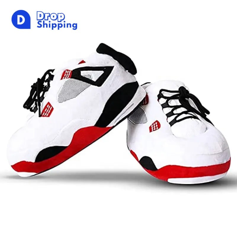 Dropshipping Product 2025 Home Slippers,cotton Shoes House Sneaker Plush Slipper,sneaker House Shoes