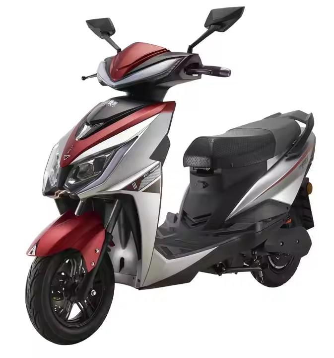 High-Speed 1500w Adult Electric Moped 60v Steel Frame E Motorbike With Disc Brake 2 Seat Mobility Electric Bike Motorcycle