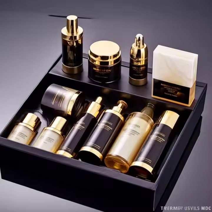 Biological Fermented Skincare,face Toner Cream Serum Cleanser Facial Vitamin c Collagen Rejuvenating Kojic Acid Set Skin Care