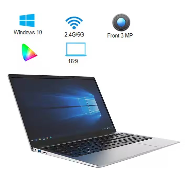 New Design 14.1'' Intel Notebook N3350 Win10 Laptop Computer 1920*1080 Office Gaming Laptop Computers Laptops