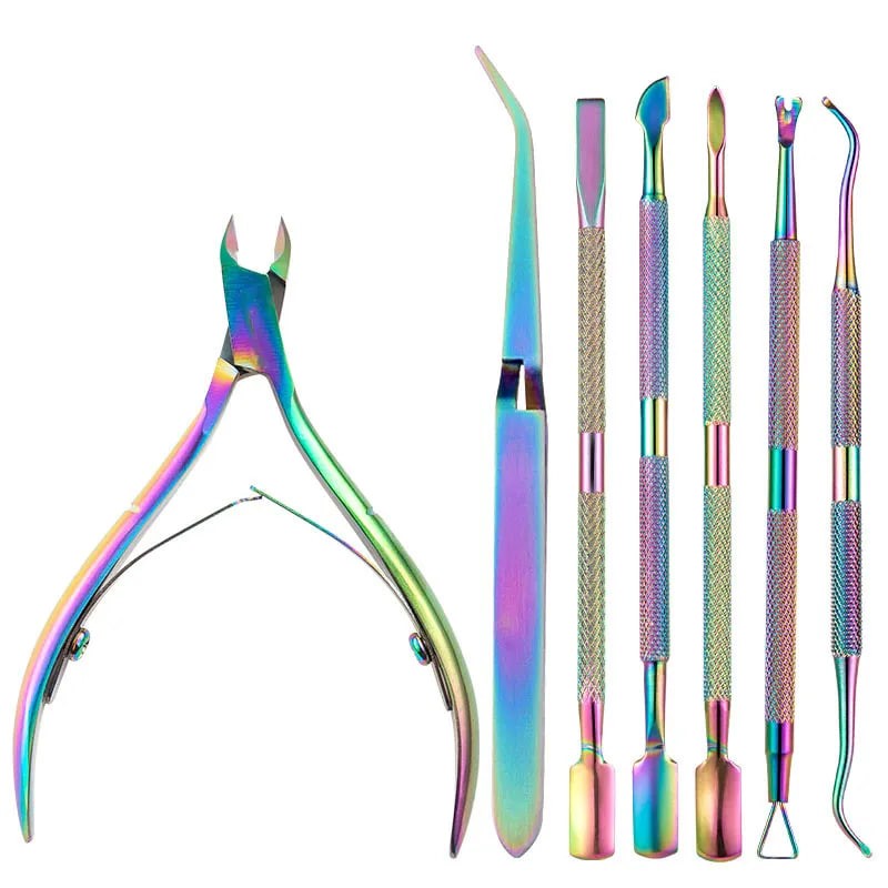 Professional Nail Pedicure Manicure Set With Nail File and Polishing Strip for Women