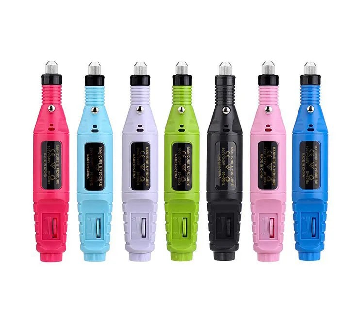 Mini Full Set of Tools Portable Nail Remover Polishing Polish Nail Sharpener Electric Nail Pen